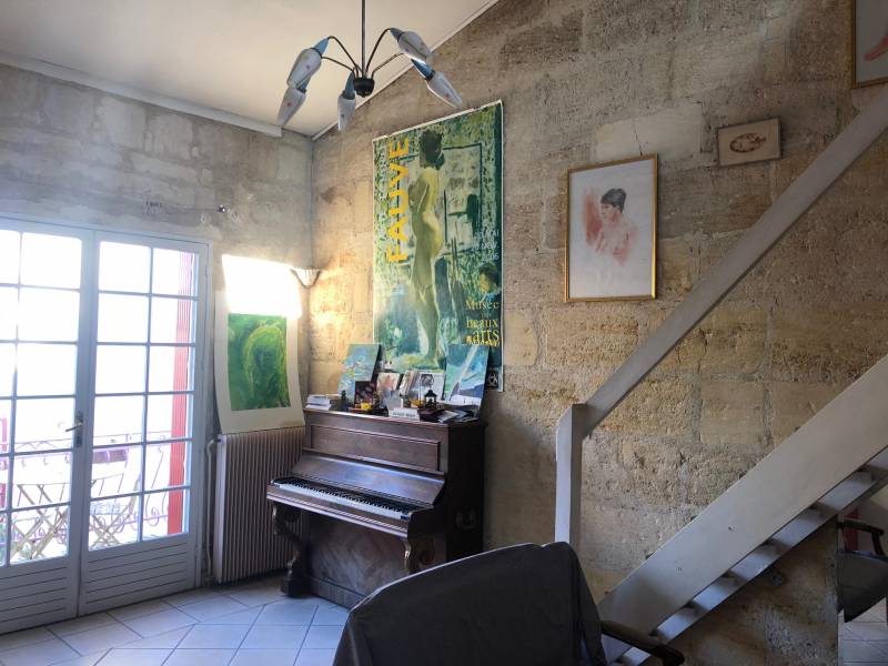 A vendre : Echoppe en pierre avec garage et jardin Bordeaux Bastide  