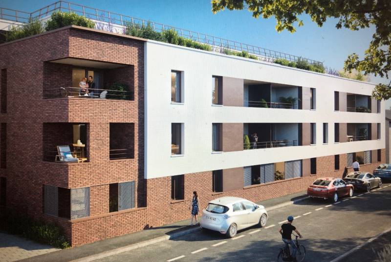A vendre : En avant première appartement du T1 au T5 neuf avec terrasse Bordeaux Bastide  
