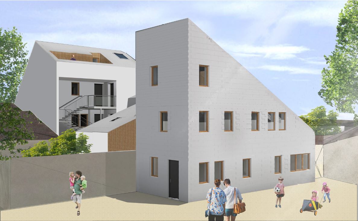 Spécial investisseur Foncier + permis de construire Bordeaux Bastide  6 appartements
